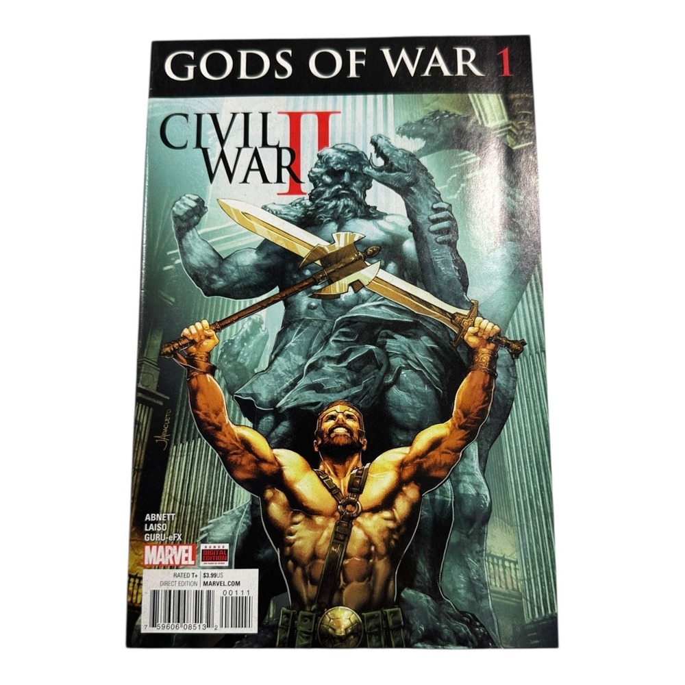 Gods of War‎ 1 Civil War II Marvel Comic Book Abnett Laiso